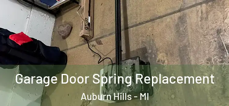  Garage Door Spring Replacement Auburn Hills - MI